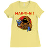 mar   ti   ni! Ladies Fitted T-Shirt
