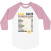 Leo Facts Zodiac 3/4 Sleeve Shirt