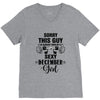 sorry this guy is already taken by a super sexy  december girl V-Neck Tee