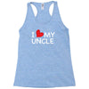 I Love My Uncle Racerback Tank