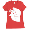 boo! Ladies Fitted T-Shirt