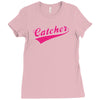 gay pride catcher funny Ladies Fitted T-Shirt