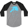 water planet global warming world ocean banksy nature graphic 3/4 Sleeve Shirt