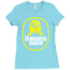 banana minion despicable nana Ladies Fitted T-Shirt