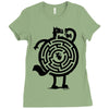 amazin' cat Ladies Fitted T-Shirt