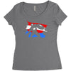 the captain Women's Triblend Scoop T-shirt
