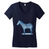 caged Women's V-Neck T-Shirt