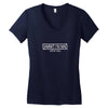 dammit palindrome Women's V-Neck T-Shirt