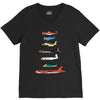 angry planes V-Neck Tee