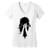 sad girl Women's V-Neck T-Shirt