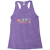 geek girl daisies Racerback Tank