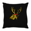kill deer Throw Pillow