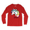 rainbow unicorn Long Sleeve Shirts