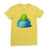 call of the kiddie pool Ladies Fitted T-Shirt