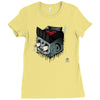 rockabilly by thinkd d55orxl Ladies Fitted T-Shirt