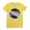 United States Space Force wint Planet Ladies Fitted T-Shirt