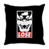 lose Throw Pillow