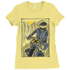 enjoy the ride Ladies Fitted T-Shirt