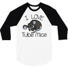love tube mice 3/4 Sleeve Shirt