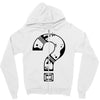 question mark Zipper Hoodie