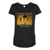 Gustav Klimt The Kiss Maternity Scoop Neck T-shirt