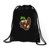 what a fluffbum Drawstring Bags