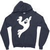 fun ghost Zipper Hoodie
