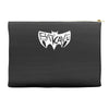 batcave goth logo Accessory Pouches