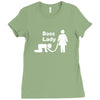 boss lady Ladies Fitted T-Shirt