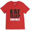 EAT SLEEP FORTNITE V-Neck Tee