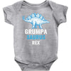 grumpa saurus rex Baby Bodysuit