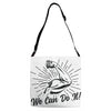 We Can Do It! Adjustable Strap Totes