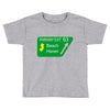 gps logo free exit 63 beach haven Toddler T-shirt