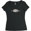 down by the river Women's Triblend Scoop T-shirt