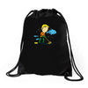 part time job   aquarium Drawstring Bags