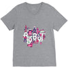 robo city V-Neck Tee