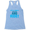 Eat Sleep Ride Racerback Tank