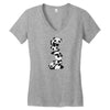 Pandas Women's V-Neck T-Shirt