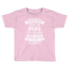 Super Cool Pops Of A Freaking Awesome Grandson Toddler T-shirt