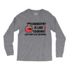 chemistry is like cooking Long Sleeve Shirts