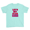 star spangled hammered Youth Tee