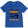 İF GRANDPA CAN'T FIX IT THAN NO ONE CAN V-Neck Tee