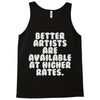 freelance artist advertising Tank Top