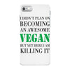 vegan iPhone 7 Case
