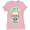 let's cook Ladies Fitted T-Shirt