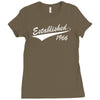 established en 1965 Ladies Fitted T-Shirt