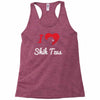 i love shih tzus Racerback Tank