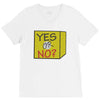 yes our no V-Neck Tee