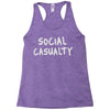 social casualty Racerback Tank