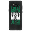 i wear green for my mom liver cancer awareness Samsung Galaxy S8 Case